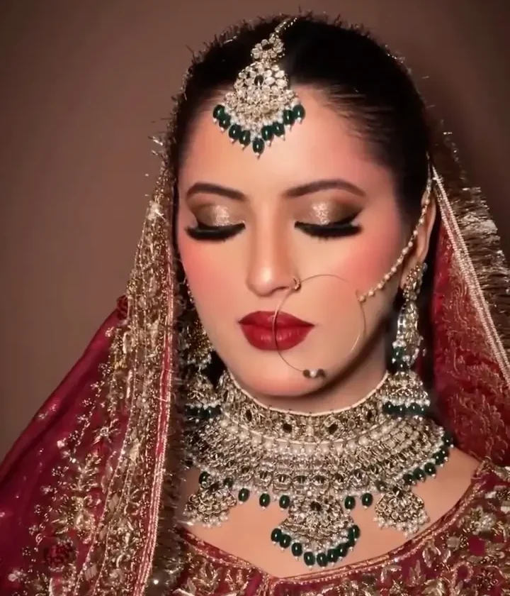 Bridal Barat Jewellery Set for Wedding | Luxury Artificial Bridal Jewellery Online Shopping in Pakistan & Worldwide – Daas Jewellery
