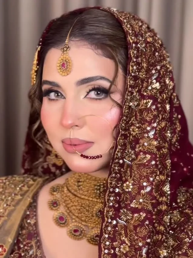 Elegant gold plated necklace set for women – perfect for online shopping in Pakistan and worldwide, luxury bridal and party jewelry available online