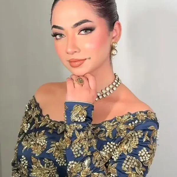 Premium Indian bridal jewelry set for wedding – handmade kundan and polki design available for online shopping in Pakistan and worldwide